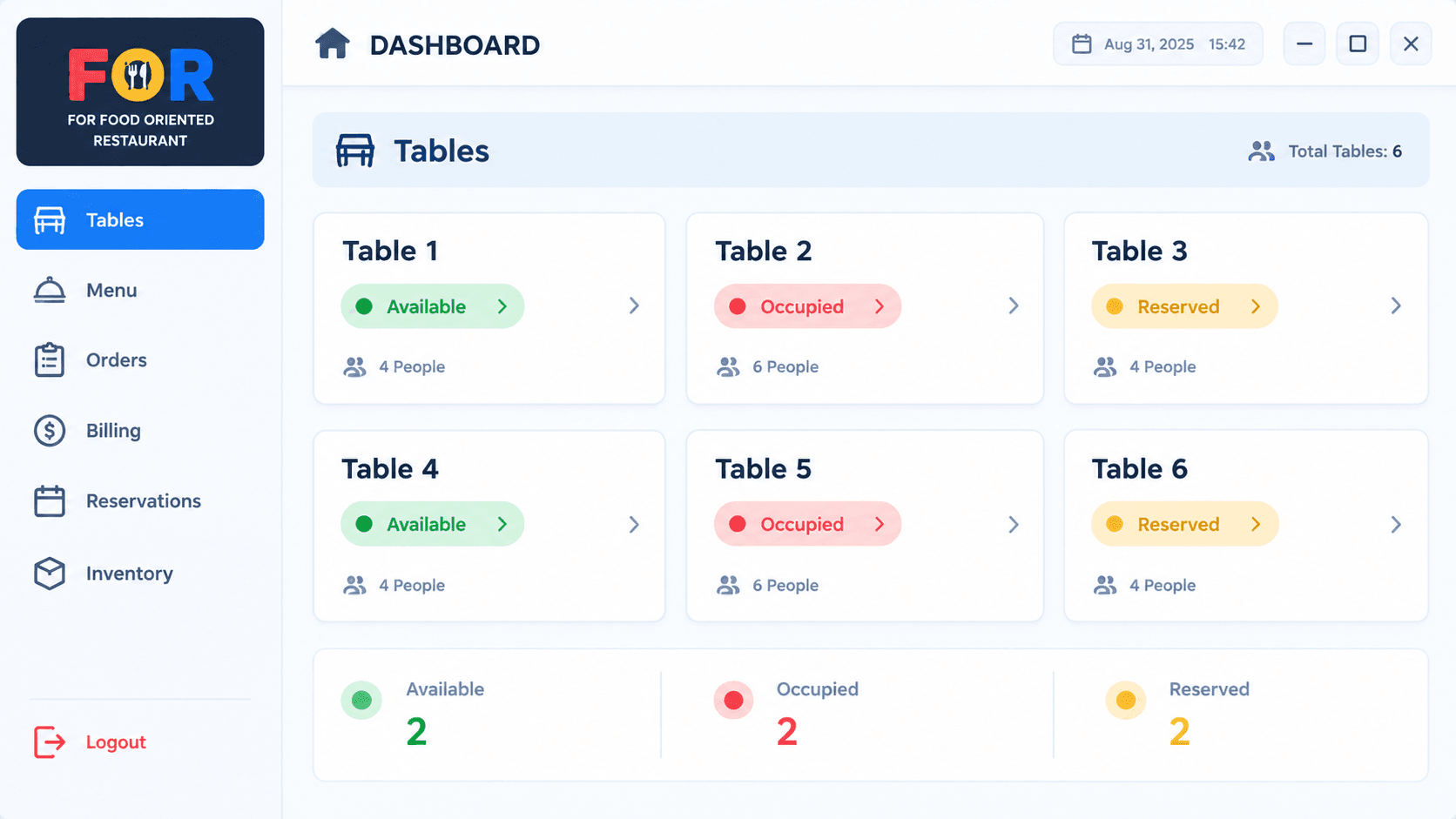 Restaurant Management System